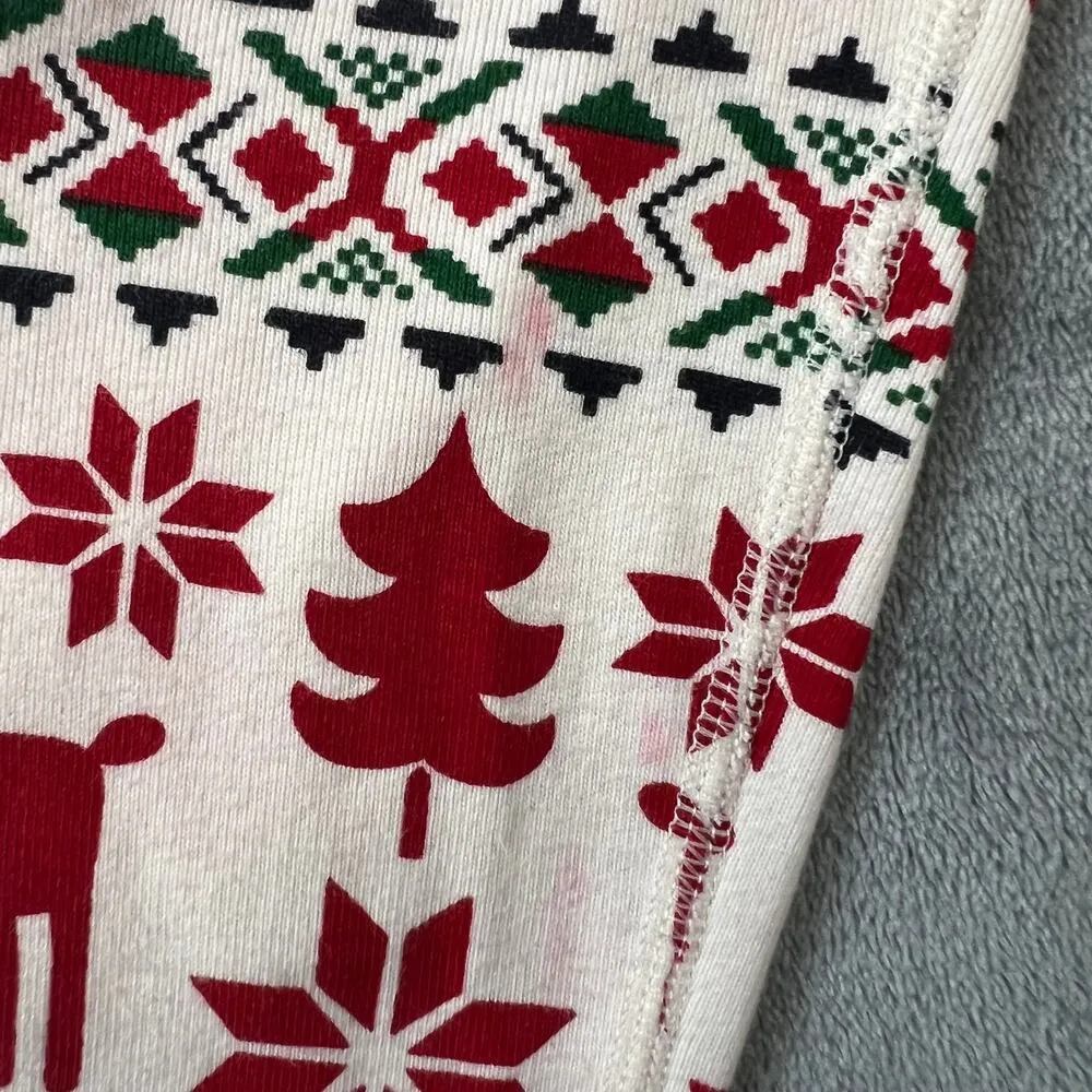 Hanna Andersson Christmas Print Pajama Bottoms Size X - Image 10