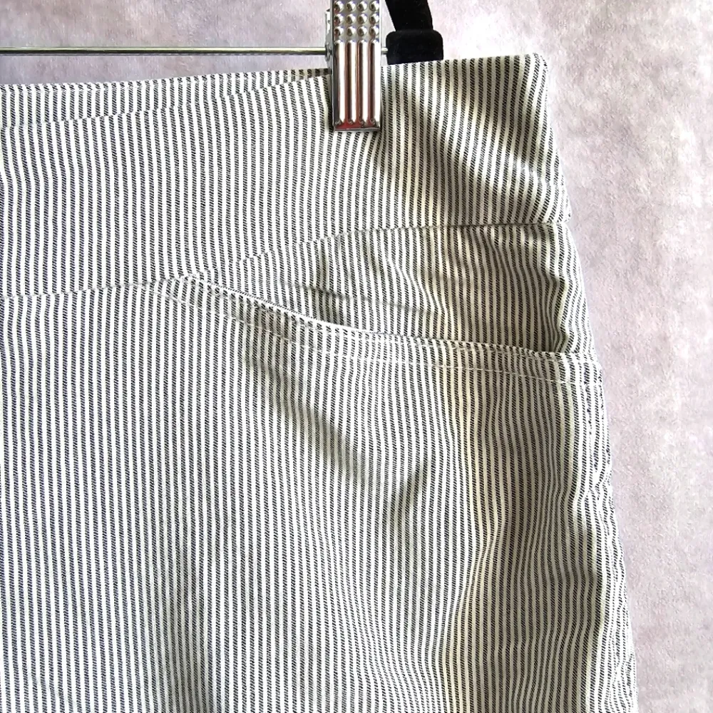 Hilary Radley Blue White Striped Pullon Shorts NWT XXL - Image 6