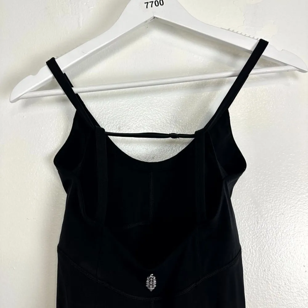 FREE PEOPLE All Star Runsie Romper in Black Size Small - Image 11