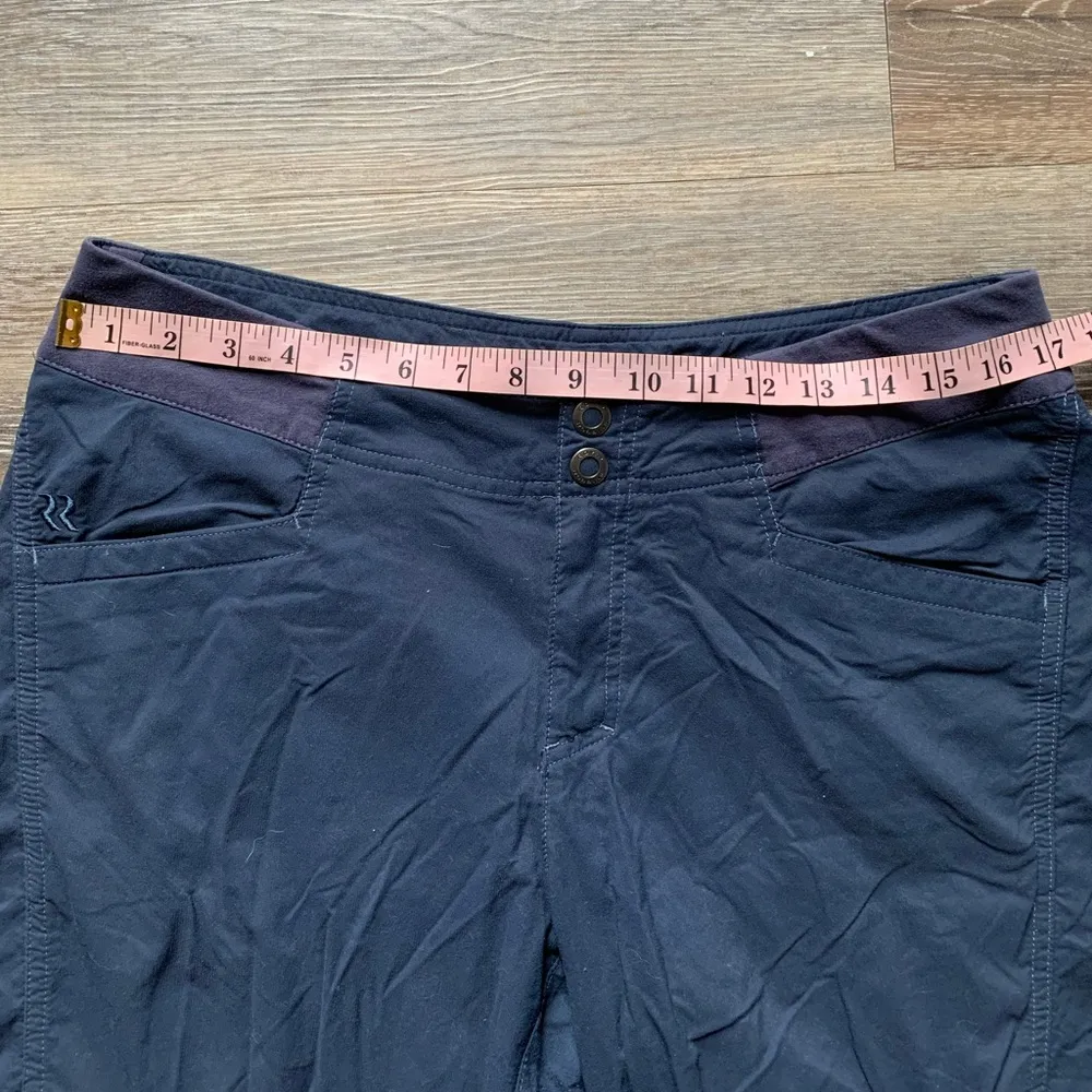 Royal Robbins Blue Stretch Capri Pants 12 - Image 5