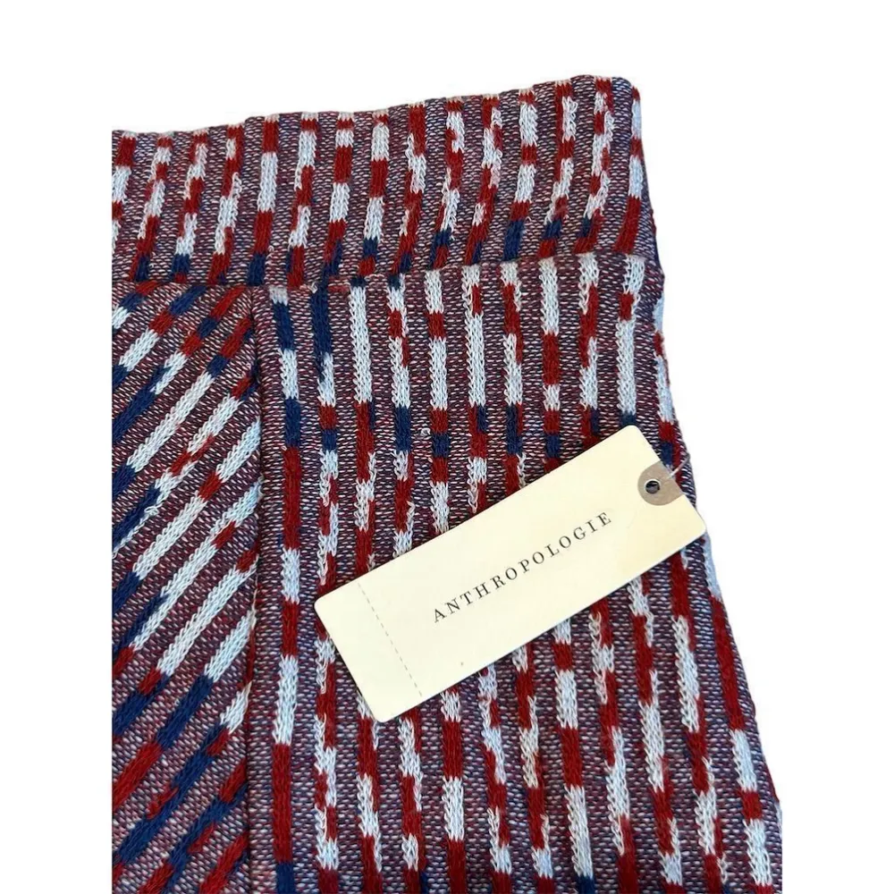 Maeve Anthropologie Carolina Knit Pencil Skirt XL Multicolor Geometric Midi - Image 6