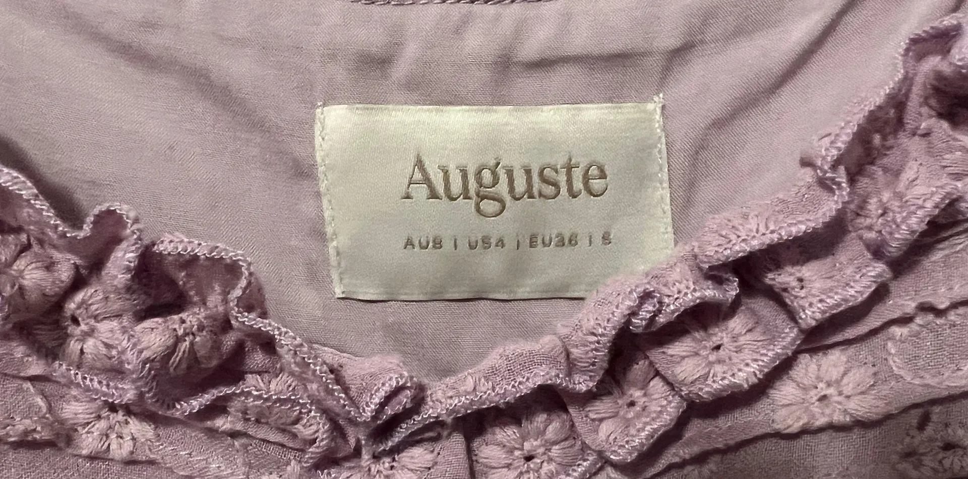 Priya Blouse in Purple (Size 4) - Image 6