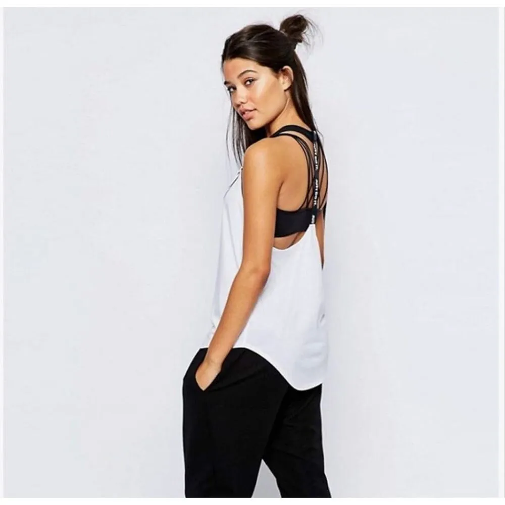 Nike Drifit Athletic Workout Tank Size L - Image 2