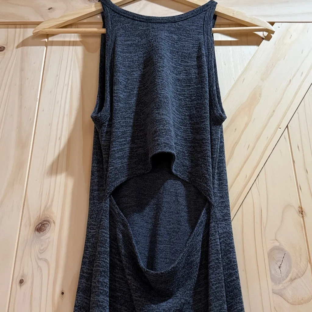 ARITZIA Wilfred Free - Yasmin Cutout Back Knit Midi Bodycon Tank Dress - Image 7