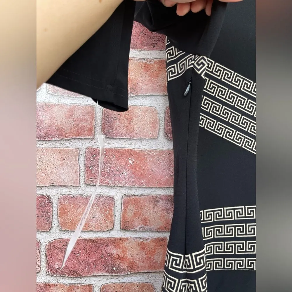 Joseph Ribkoff Geometric Pattern Dress size 14 - Image 16