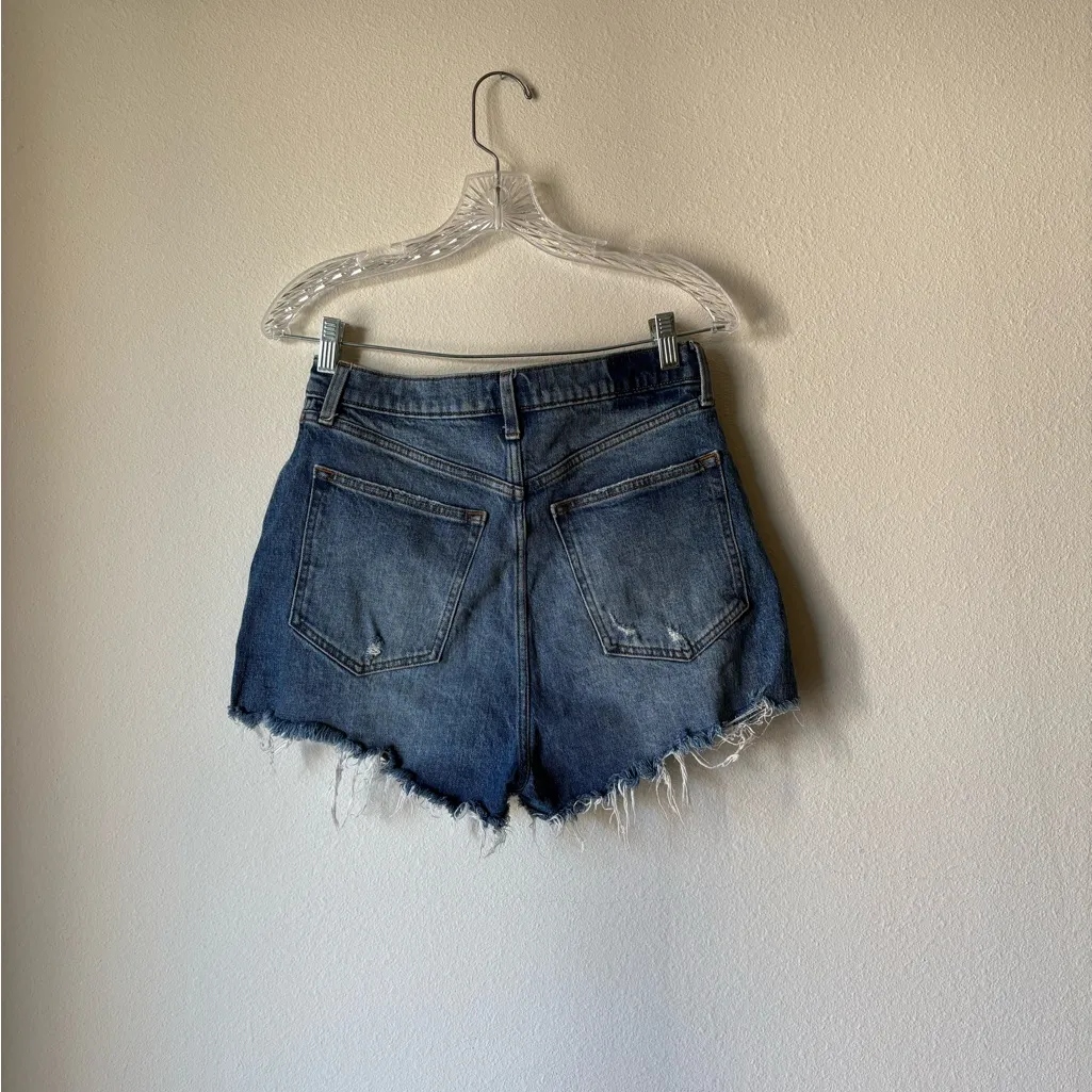 Curve Love A&F High Rise Denim Shorts - Image 6