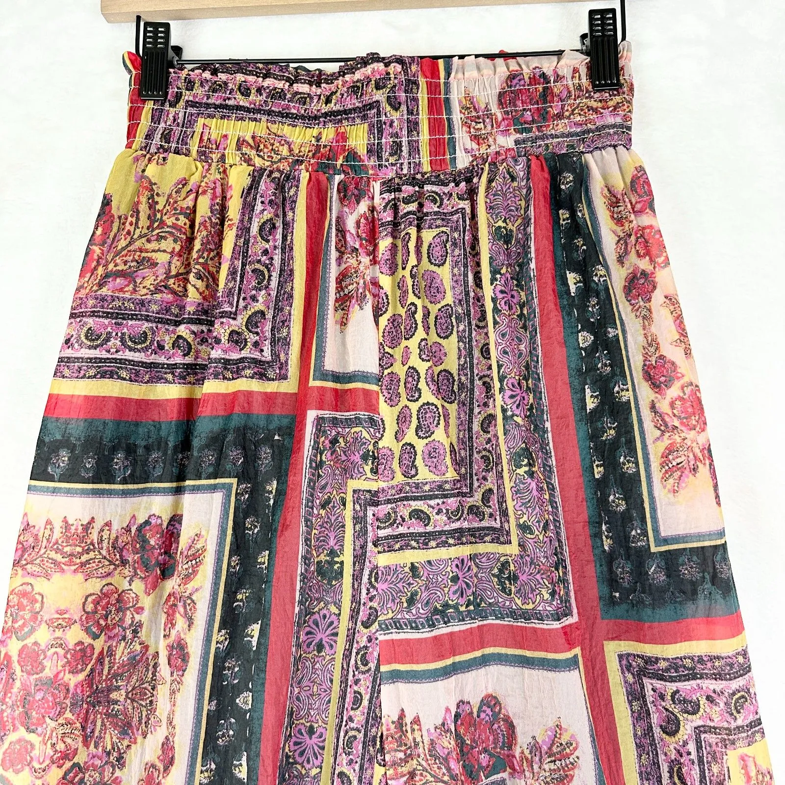 Free People Movement Sashay My Way Printed Pants Size XS NEW Harem Baggy Jogger - Image 4