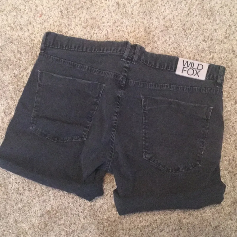 💖 Dark Gray Wildfox Distressed Shorts - Image 4