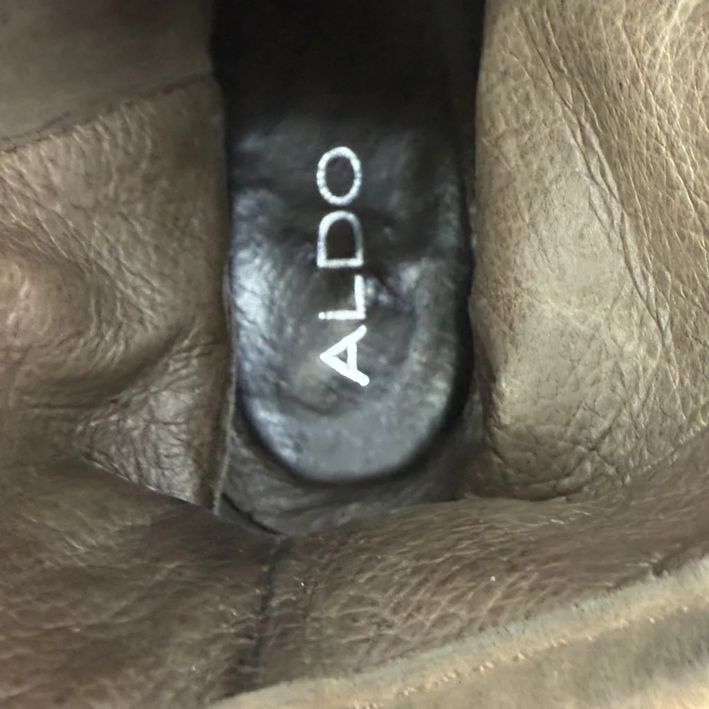 Aldo Fastrost Booties Burnished Toe Heeled Bootie sz Eu 42 - Image 9