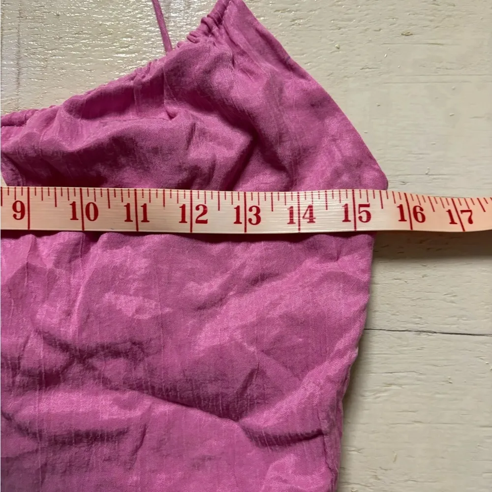 Zara Cropped Keyhole Tank Size Medium Top New NWT Straps - Image 5