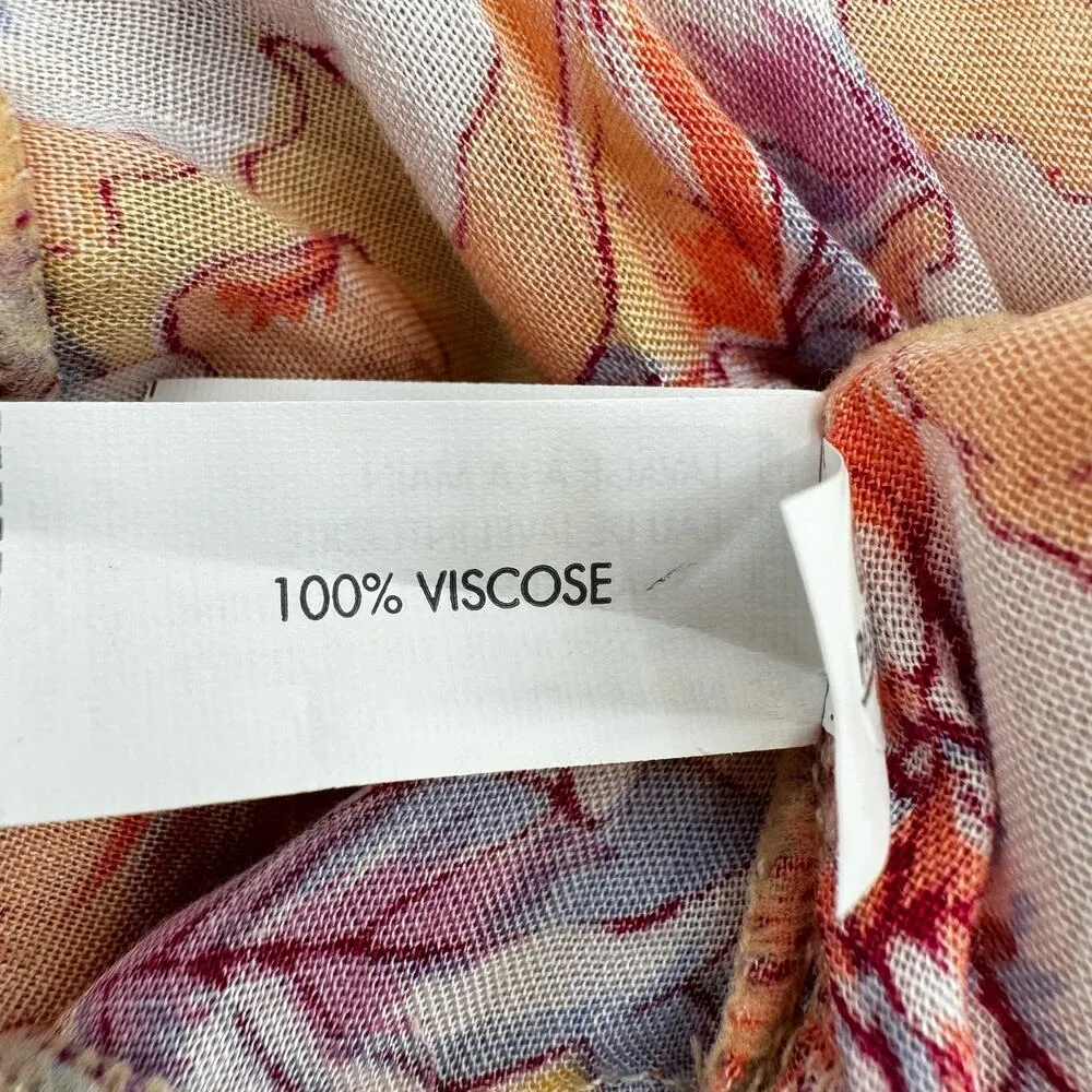 Poupette St Barth Soledad Off The Shoulder Floral Mini Dress Medium NWT - Image 10