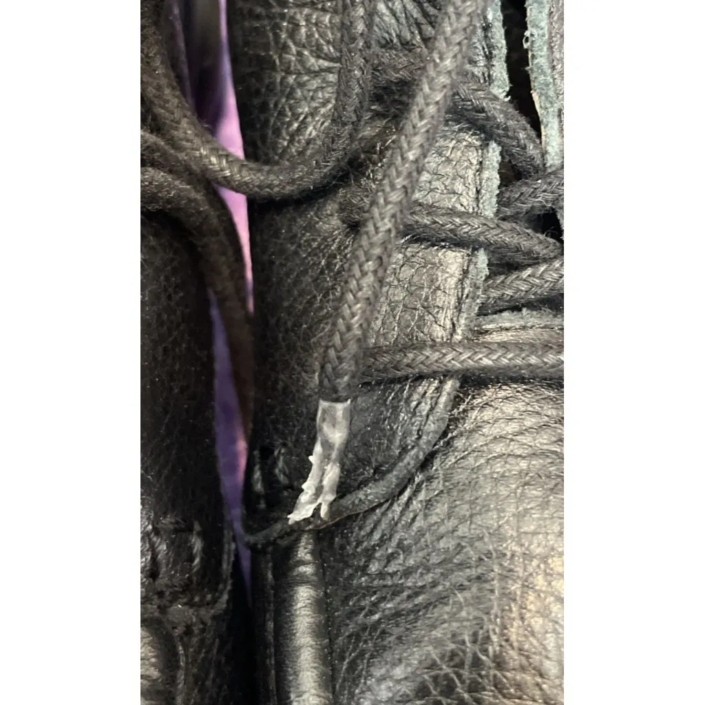 Easy Spirit Womens Size 9 Narrow Black Ankle Lace‎ Up Flats Shoes Boots Adagio - Image 6