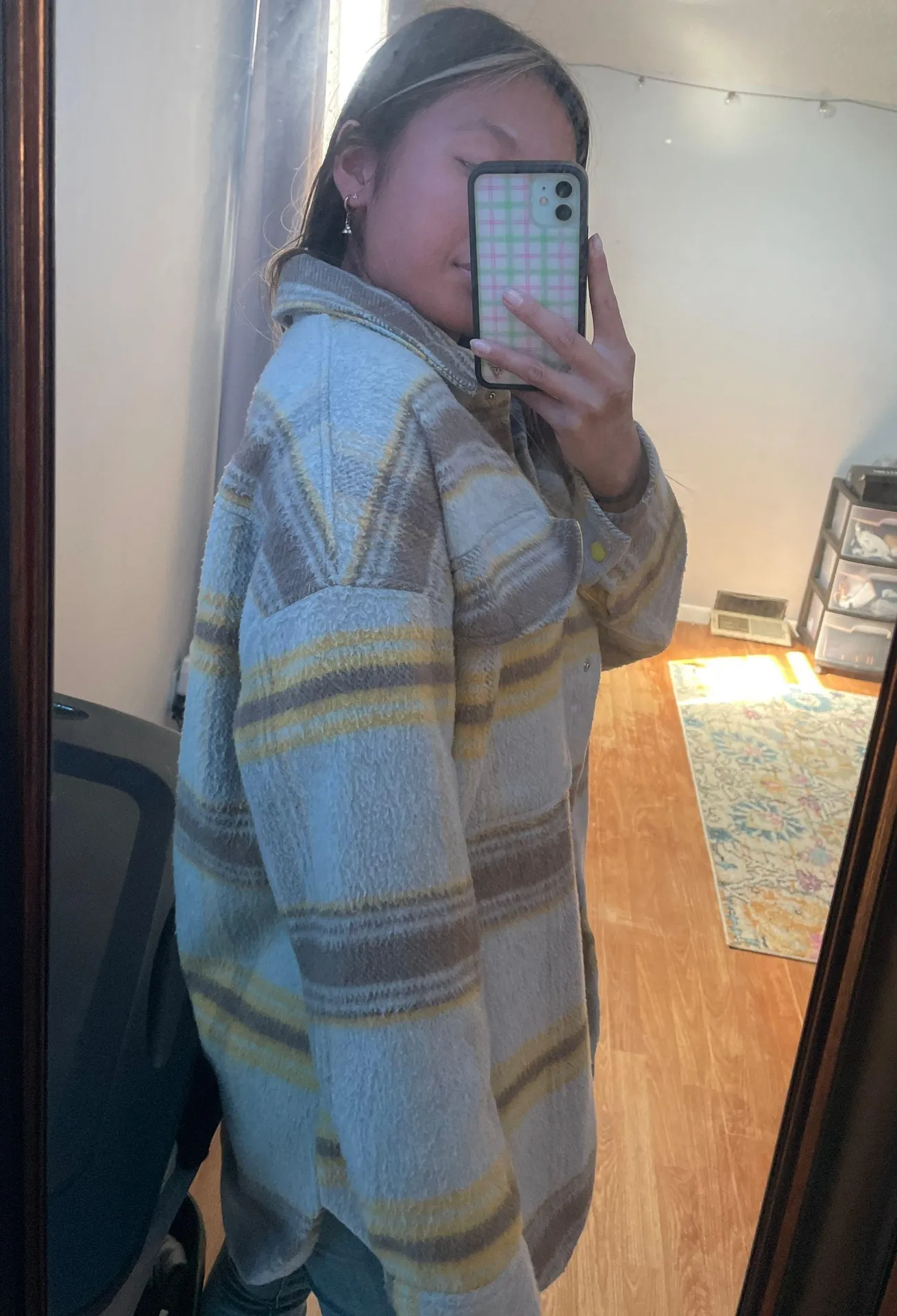 Missguided Misguided Plaid Jacket - Image 2