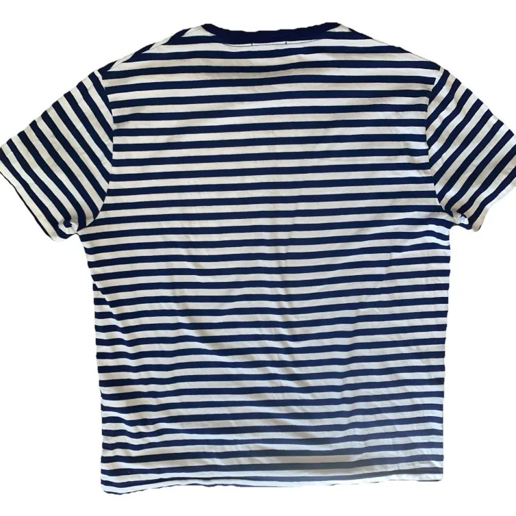 Polo Ralph Lauren Custom Slim Fit Stripe Top in Navy and White L - Image 2