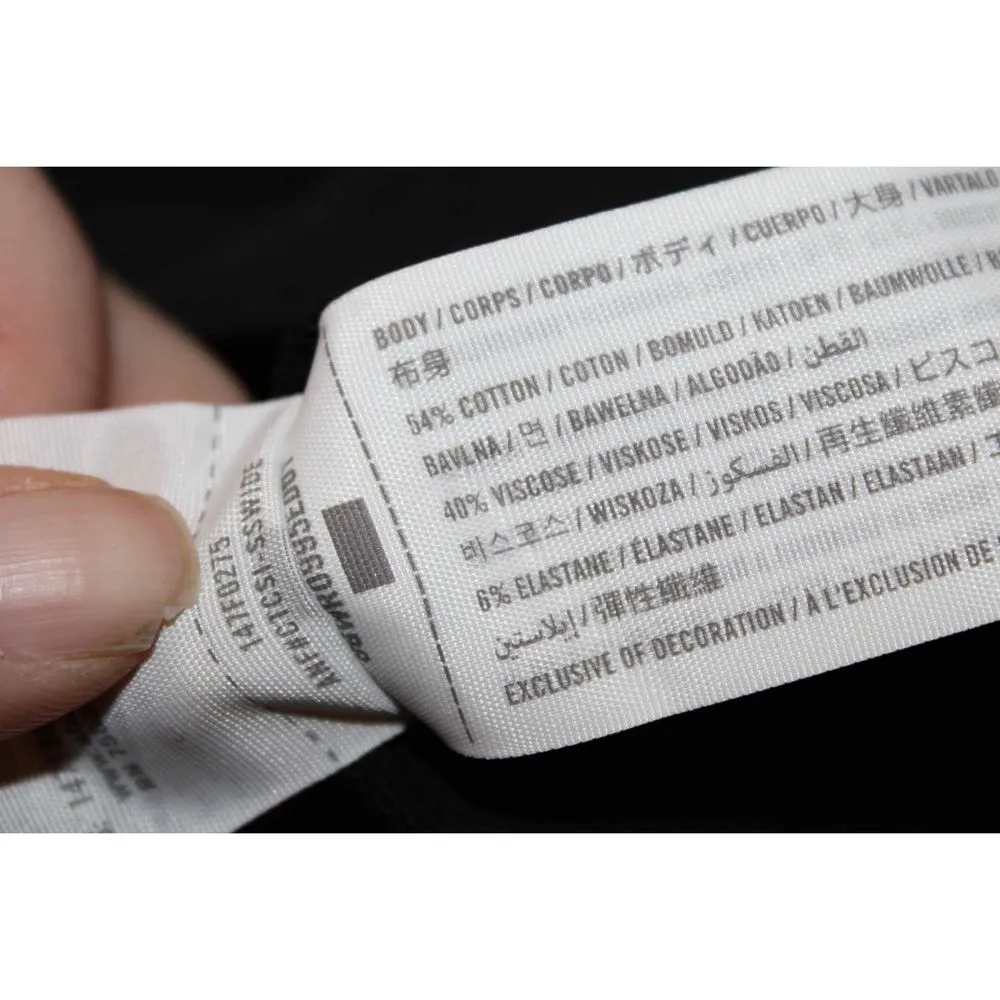 Womens Abercrombie & Fitch Soft AF Black Wide Leg Drawstring Waist Pants Size S - Image 5