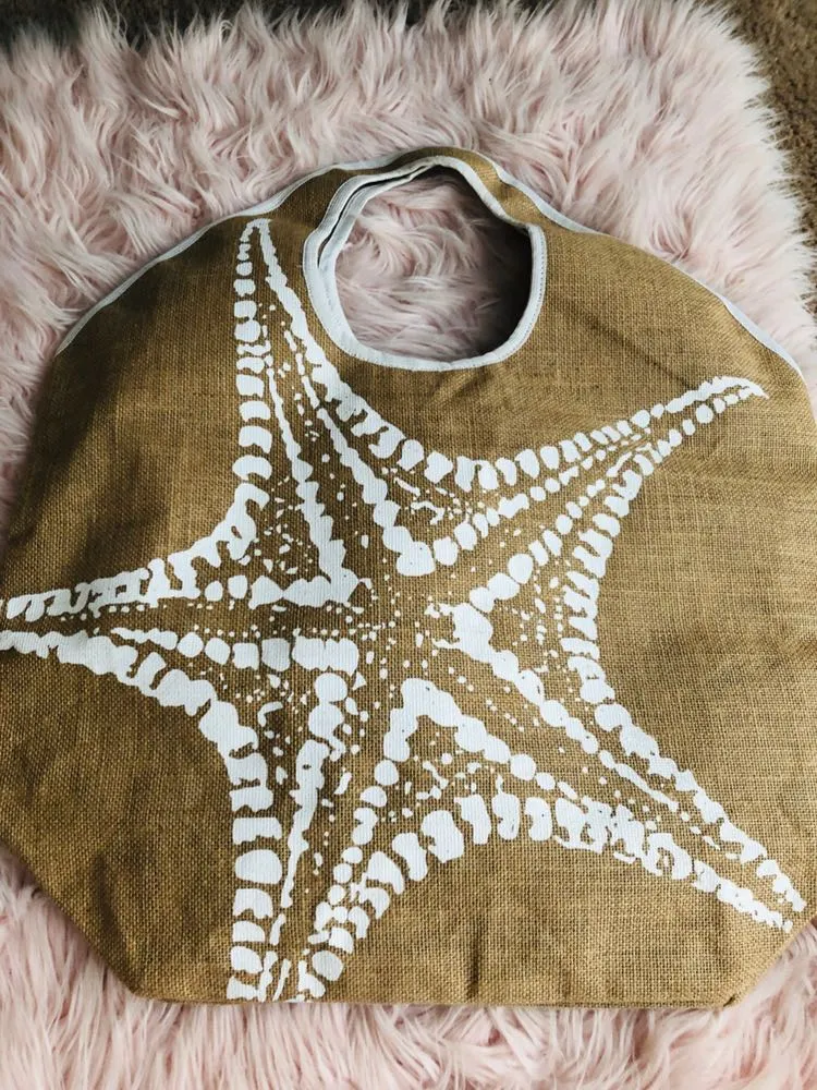 Mud Pie NWOT  Beach Tote - Image 4