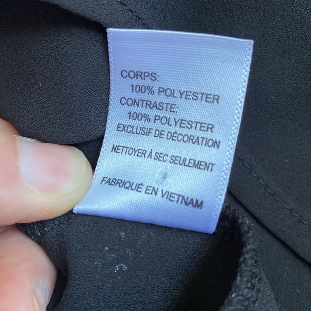 Astr the label black sequin cowl neck tank top. - Image 7