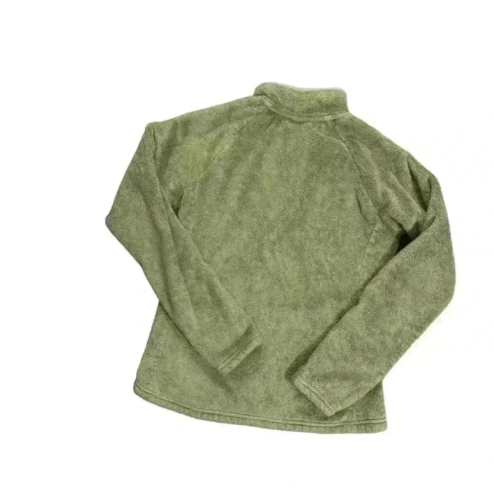 THE NORTH FACE Green Fleece Jacket Pullover 1/4 Zip Sherpa Soft Warm Women S - Image 3