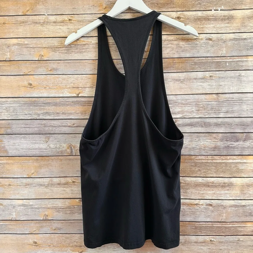 Gymshark  Tank Women’s Size Medium Black Racerback - Image 2