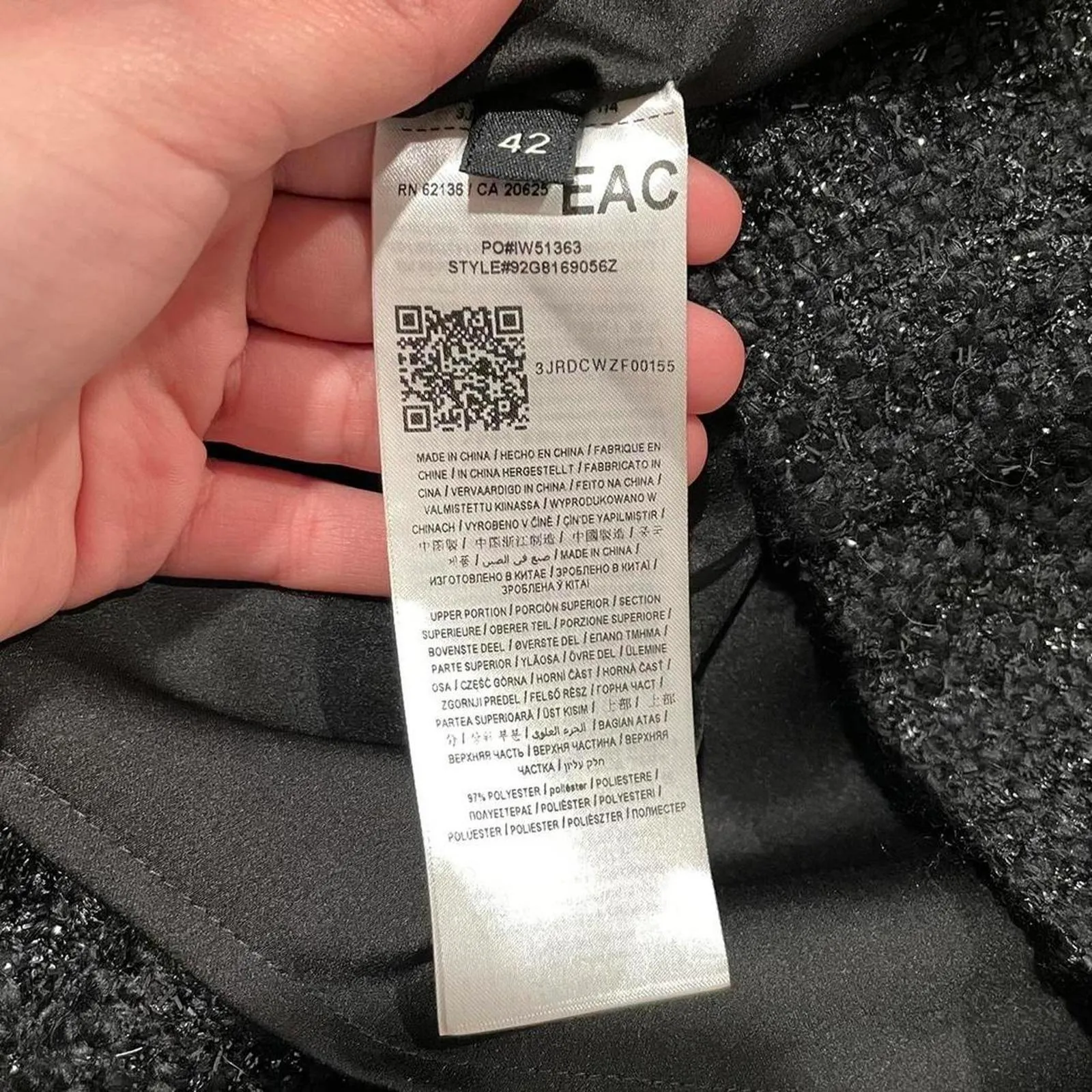 marciano dress in a size medium. a flawed gem! - Image 6