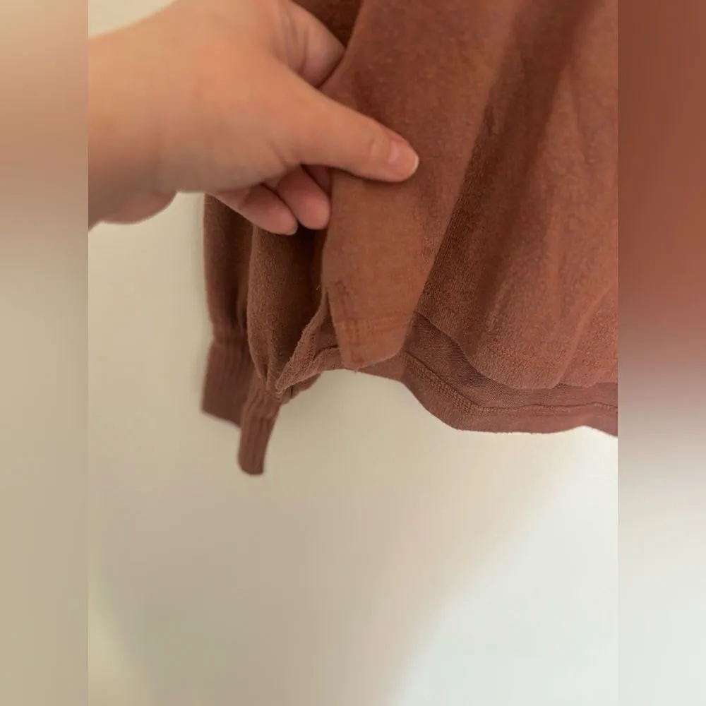 Abercrombie Soft & Cozy brushed fleece long sleeve top size small - Image 8