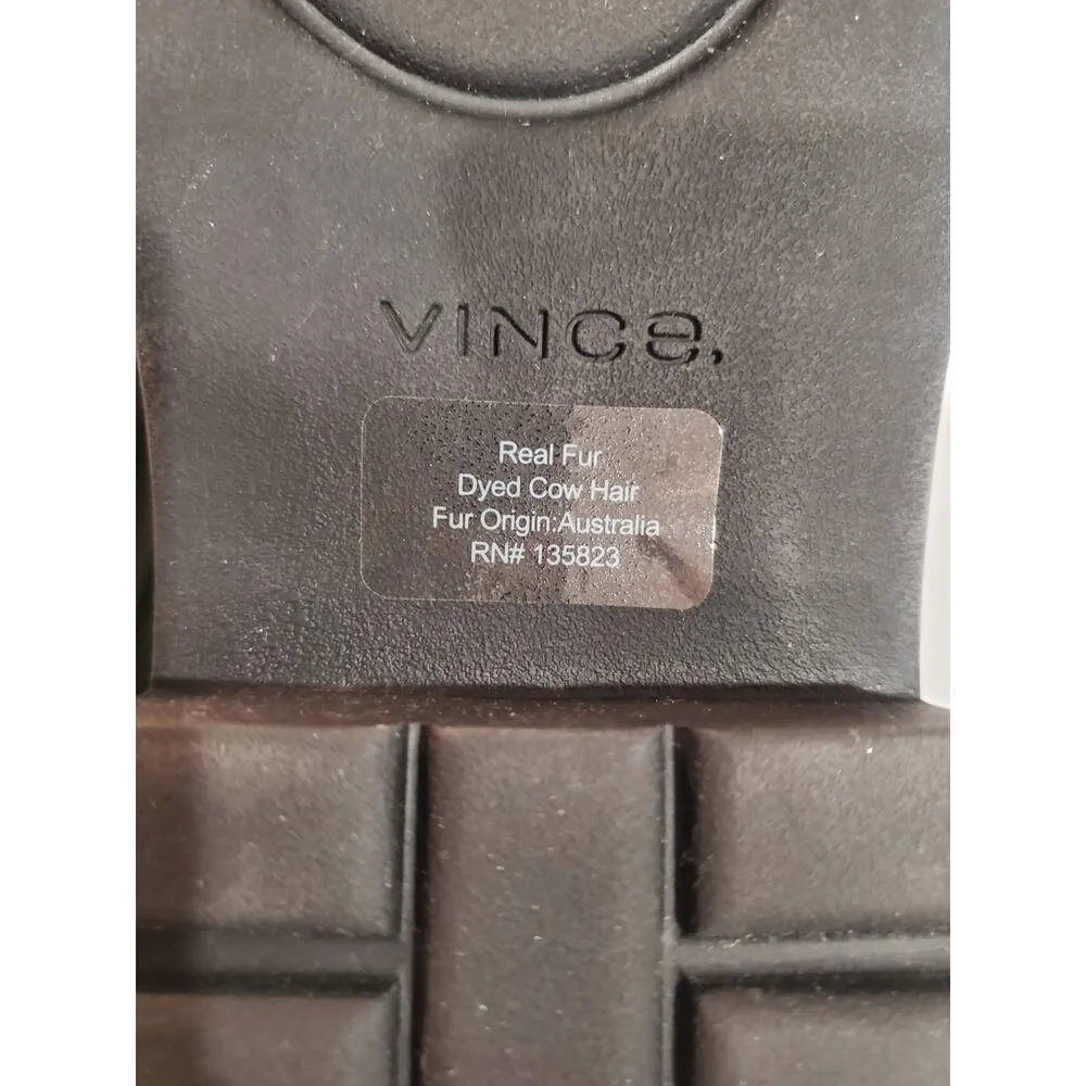 Vince Robin Loafers green calf hair leather oxfords lug sole flats.s55 - Image 4