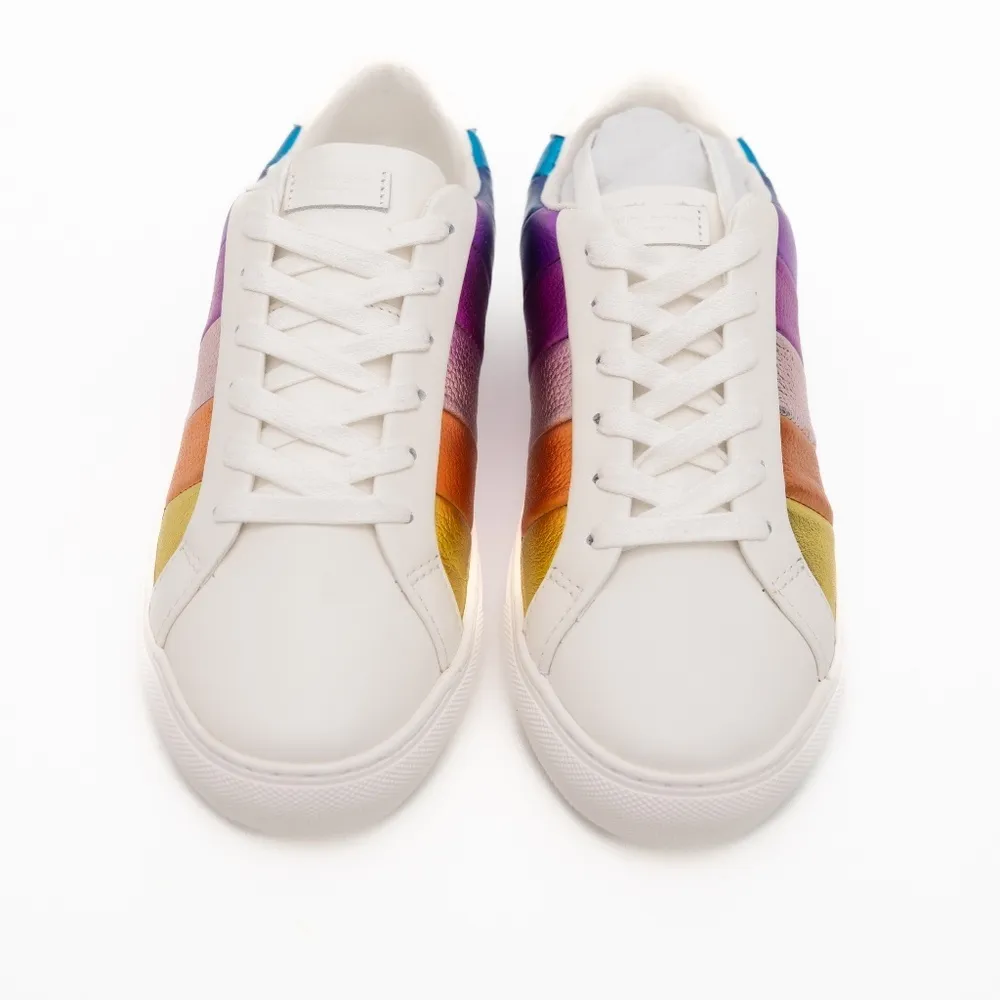 KURT GEIGER LONDON | New! Women's Lane Stripe Low-Top Sneakers - Image 6