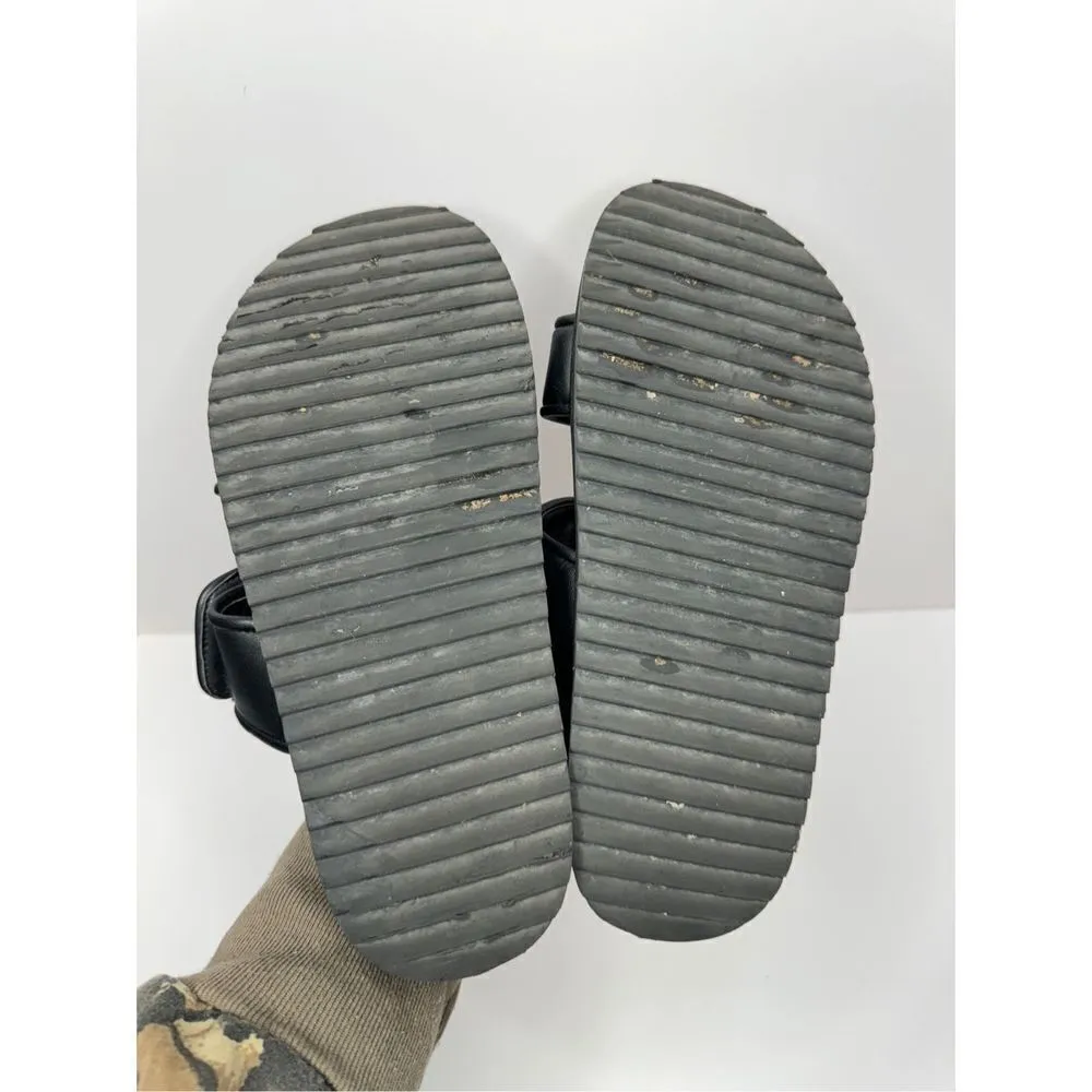 Open Edit  Sandals Size 6.5 Black Open Toe Finley Slides‎ - Image 10