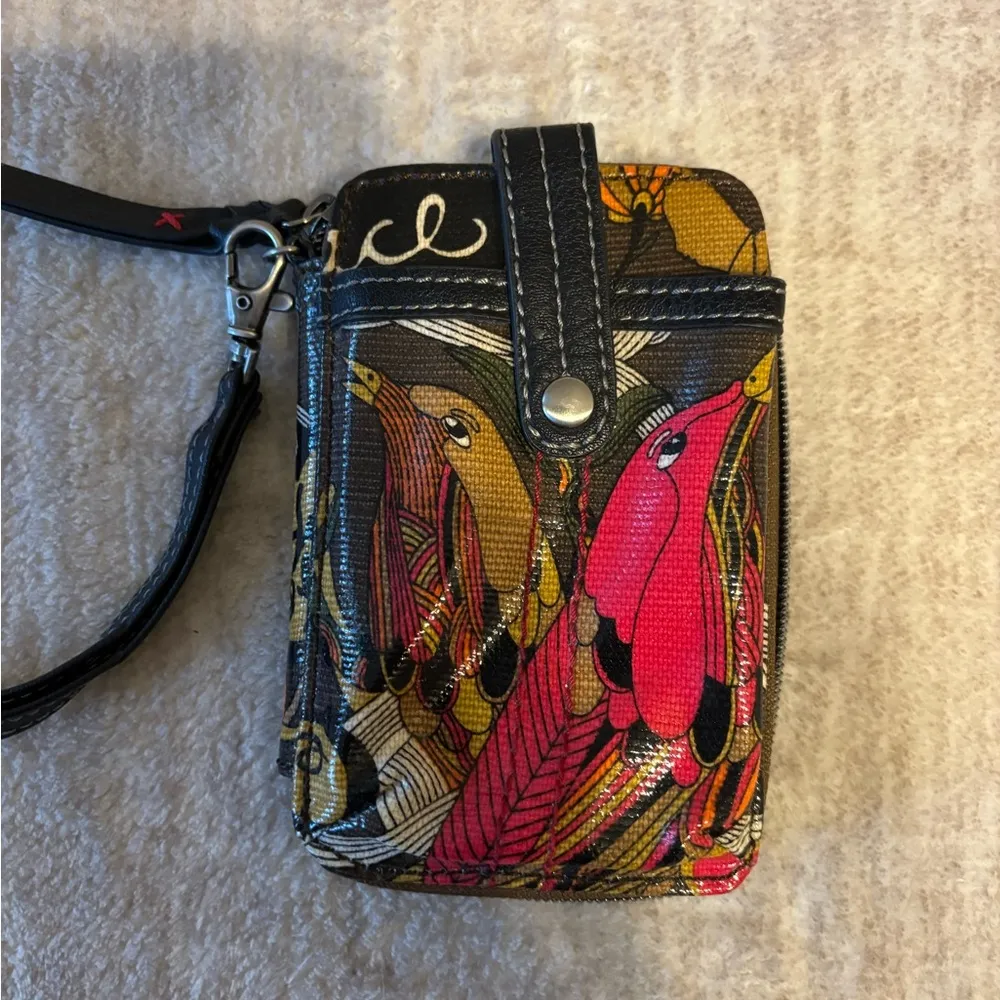 Sakroots Multicolor Artistic Wristlet - Image 3