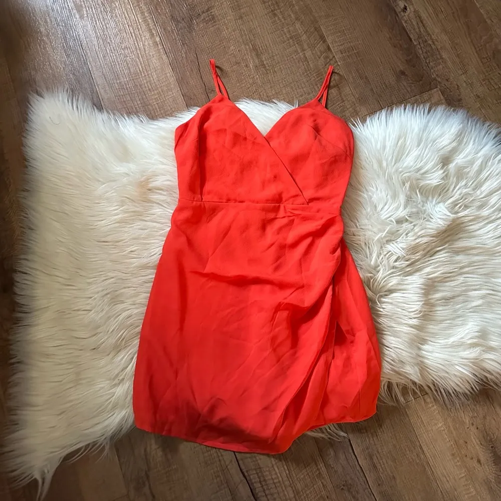 MORE TO COME Norah Wrap Romper In Red Size XS - Image 2