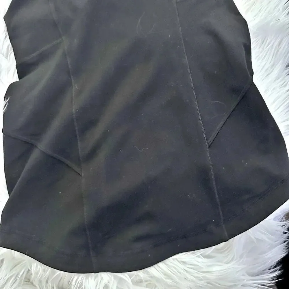 LULULEMON | Work It Out Tank Solid Black Built-in Bra | Size 4 - Image 5