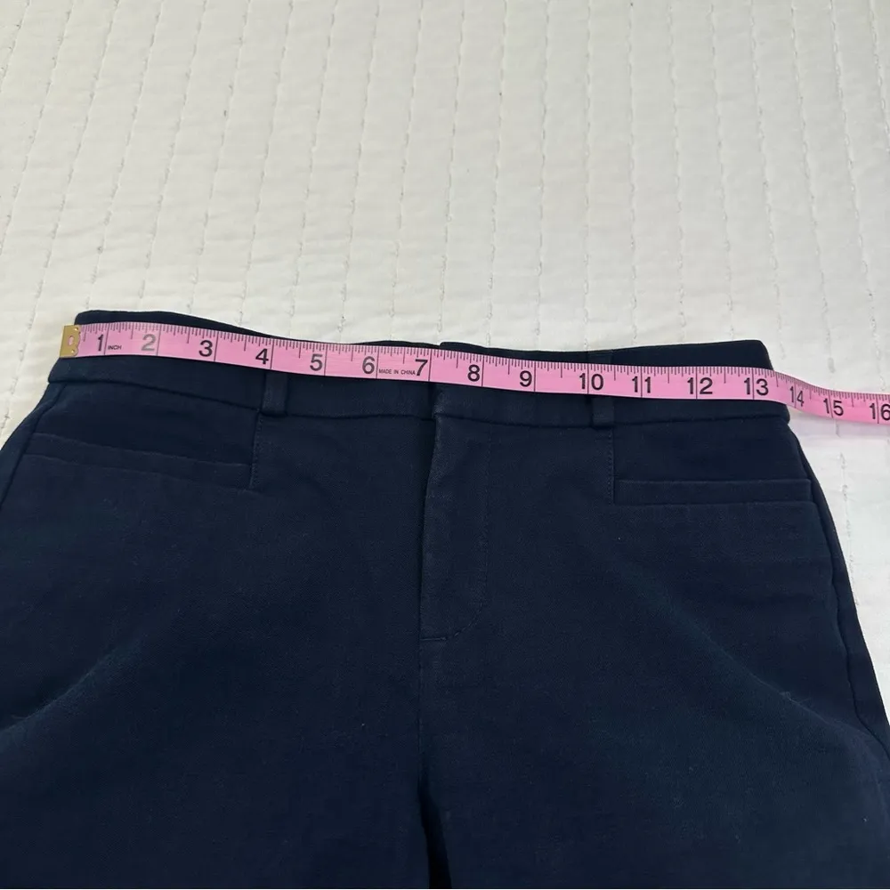 Banana Republic Sloan Dress Pant Mid  Rise Women's Navy Pantsuit - Image 3