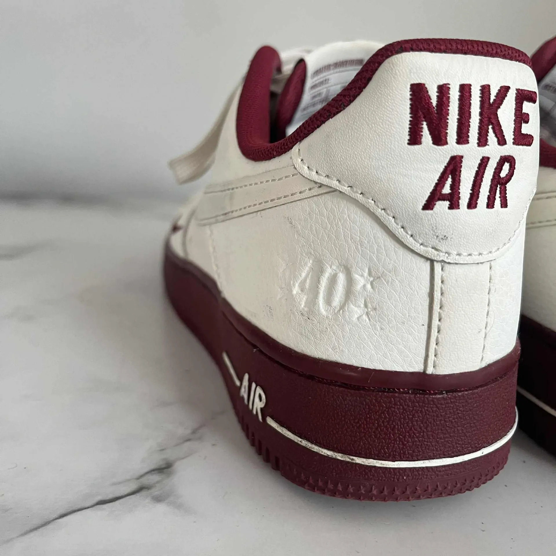 Nike Air Force 1 ‘07 SE 40th Anniversary Sneakers Size Womens 8.5 / Mens 7 - Image 2