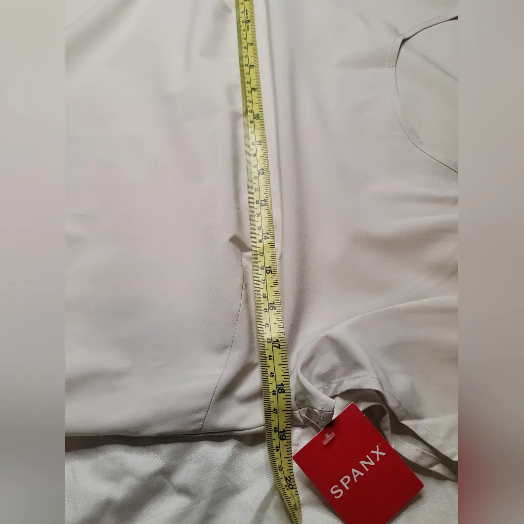 Spanx Yes, Pleats! Short Sleeve Tee Size:S NWT - Image 7