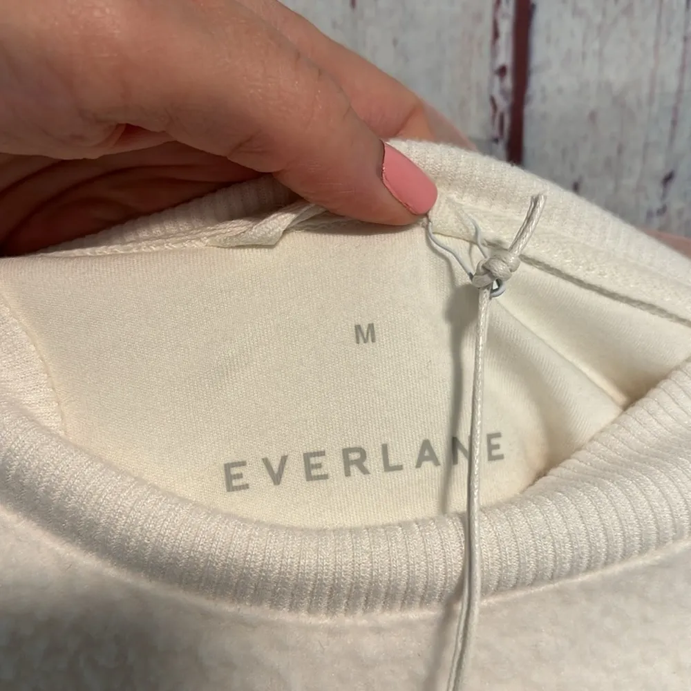 NWT Everlane The ReNew Fleece Oversized Crew - Image 11