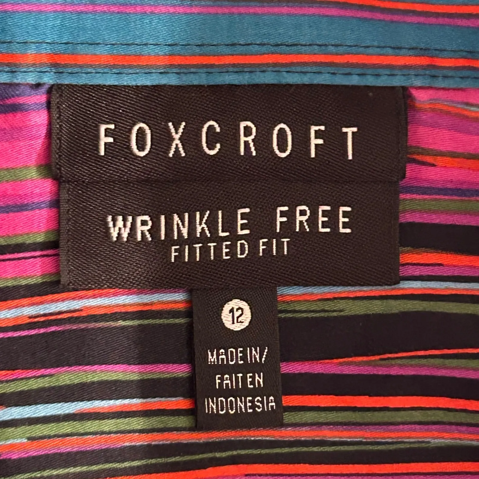 Foxcroft Maximalist Button Up Top Pink 12 - Image 6