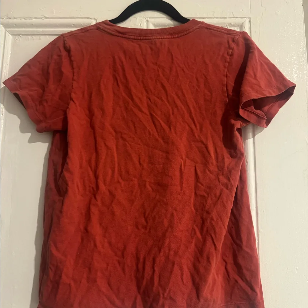 Brandy Melville Red Boston Tee - Image 2