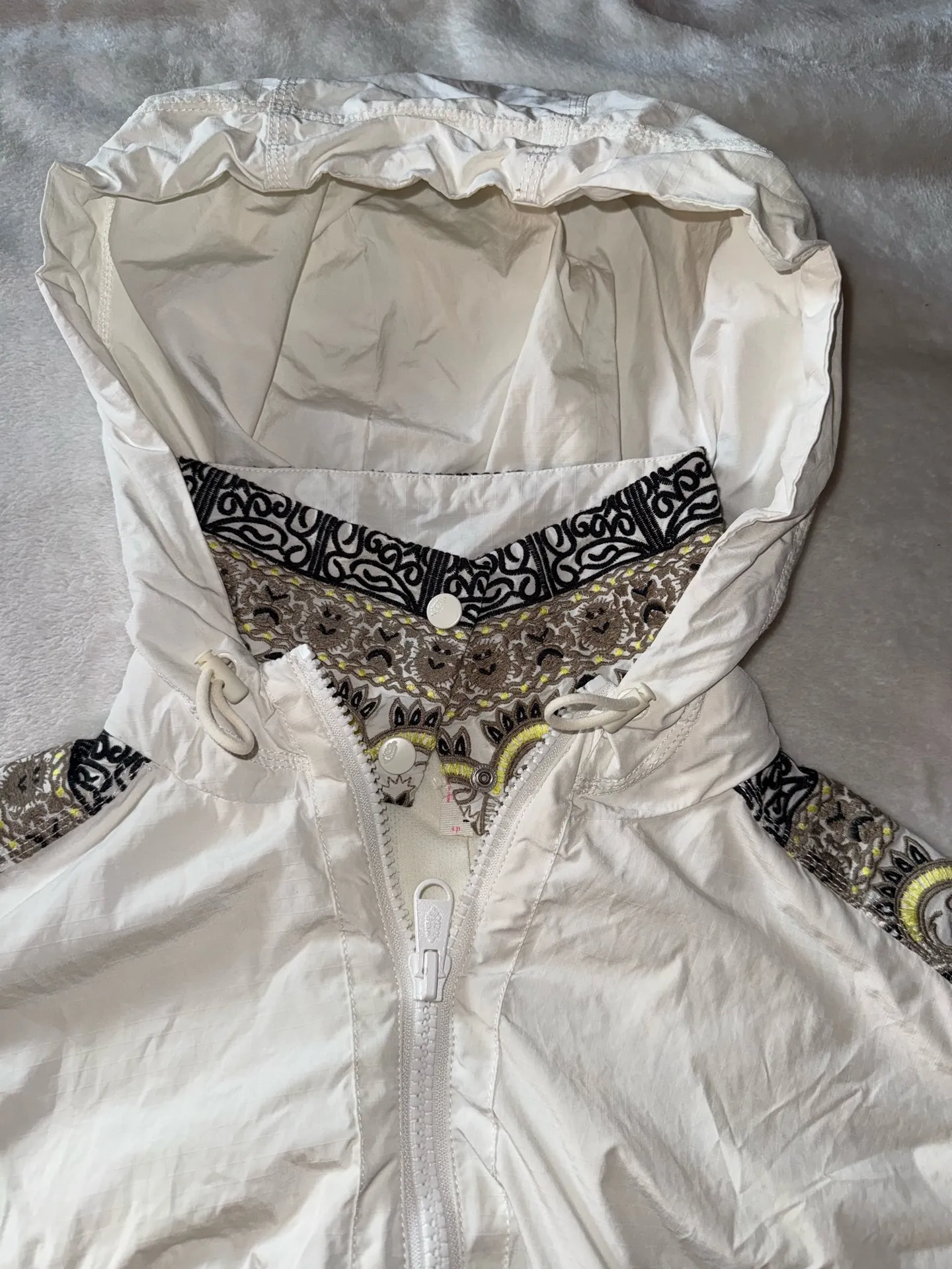 Free People Movement white Jacket oversized size SP - Image 13