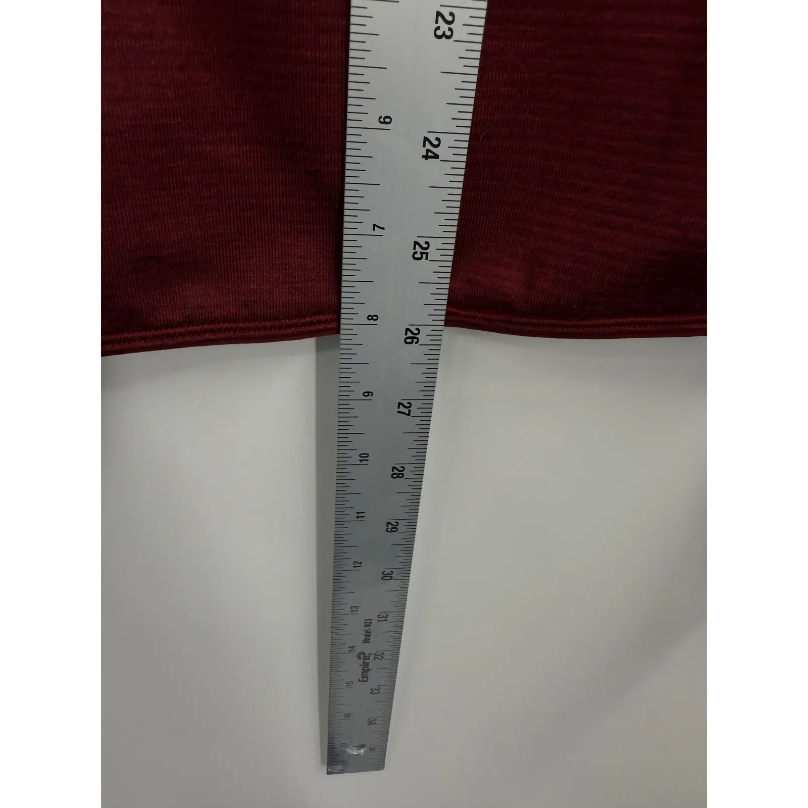 REI Coop Womens Small Burgundy Fleece Lined Full Zip Jacket Outdoor Activewear Red Size undefined - Image 9