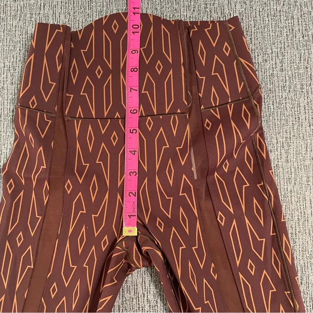 Ivy Park Adidas X  Monogram Sheer Panel Tights - Image 12