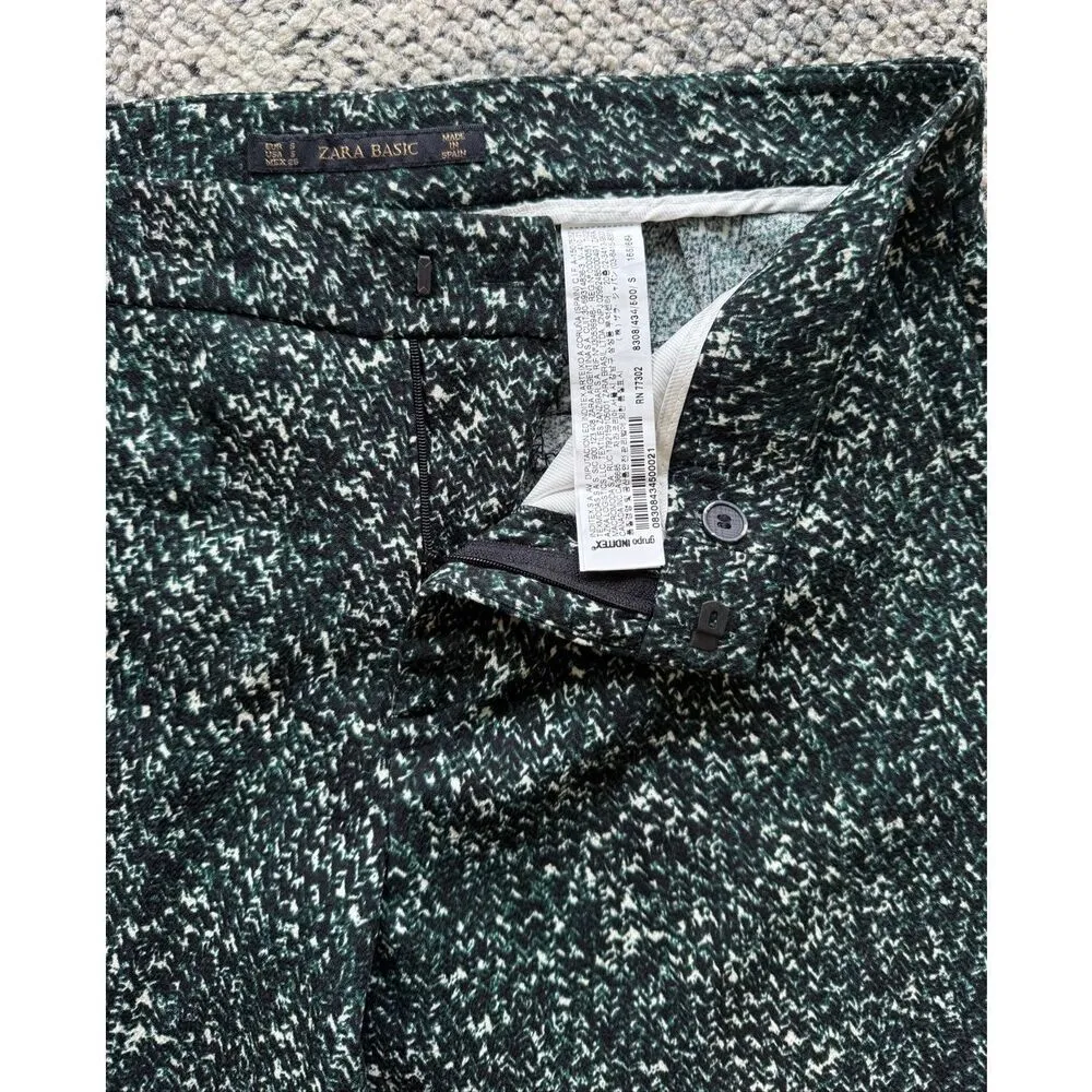 NWOT ZARA Small Graphic Trouser Pants - Image 5
