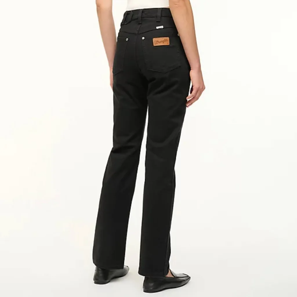 Wrangler + Staud denim collab The Everyday Jean size 26 NWT Black - Image 2