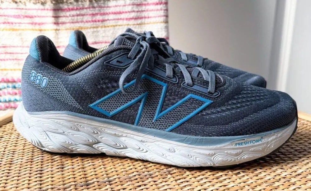 New Balance Fresh Foam X 880 V14 Arctic Grey Quarry Blue Sneakers Women’s 9.5 - Image 2