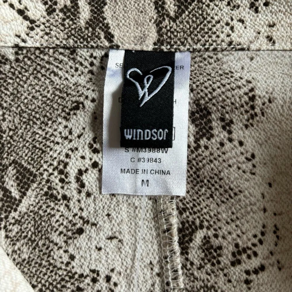 NWT- Windsor Snake Skin Mood Blazer- Size Medium - Image 5