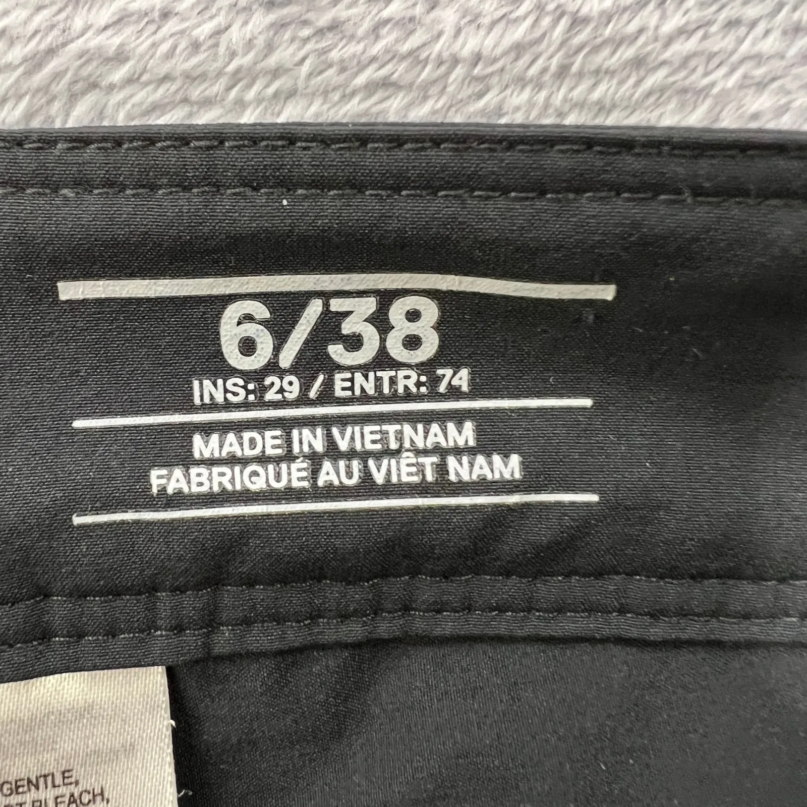 Mountain Hardwear‎ Hiking Pants Lightweight Travel Black Womens 6 Outdoors - Image 3