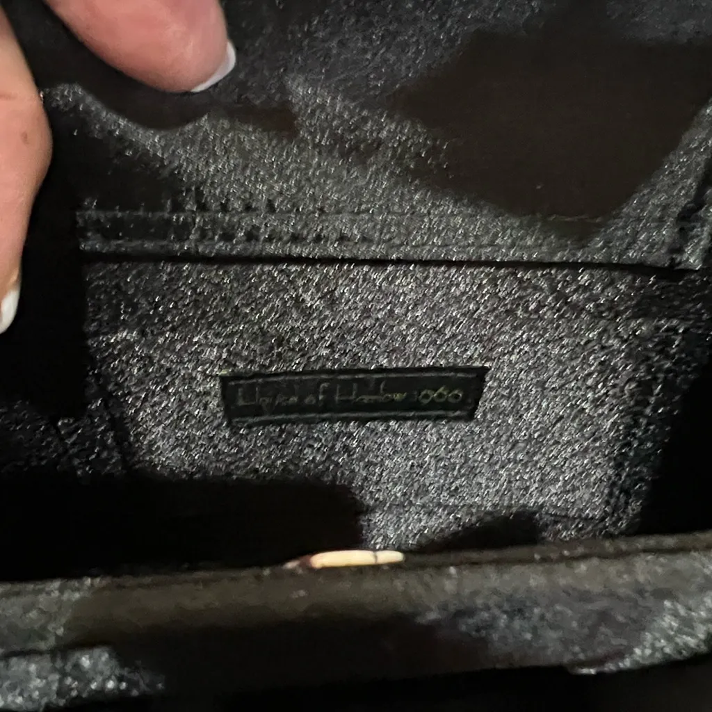 House Of Harlow | Black Mini Bag w/ Removable Crossbody & Rhinestone Handles 🖤💎 - Image 8