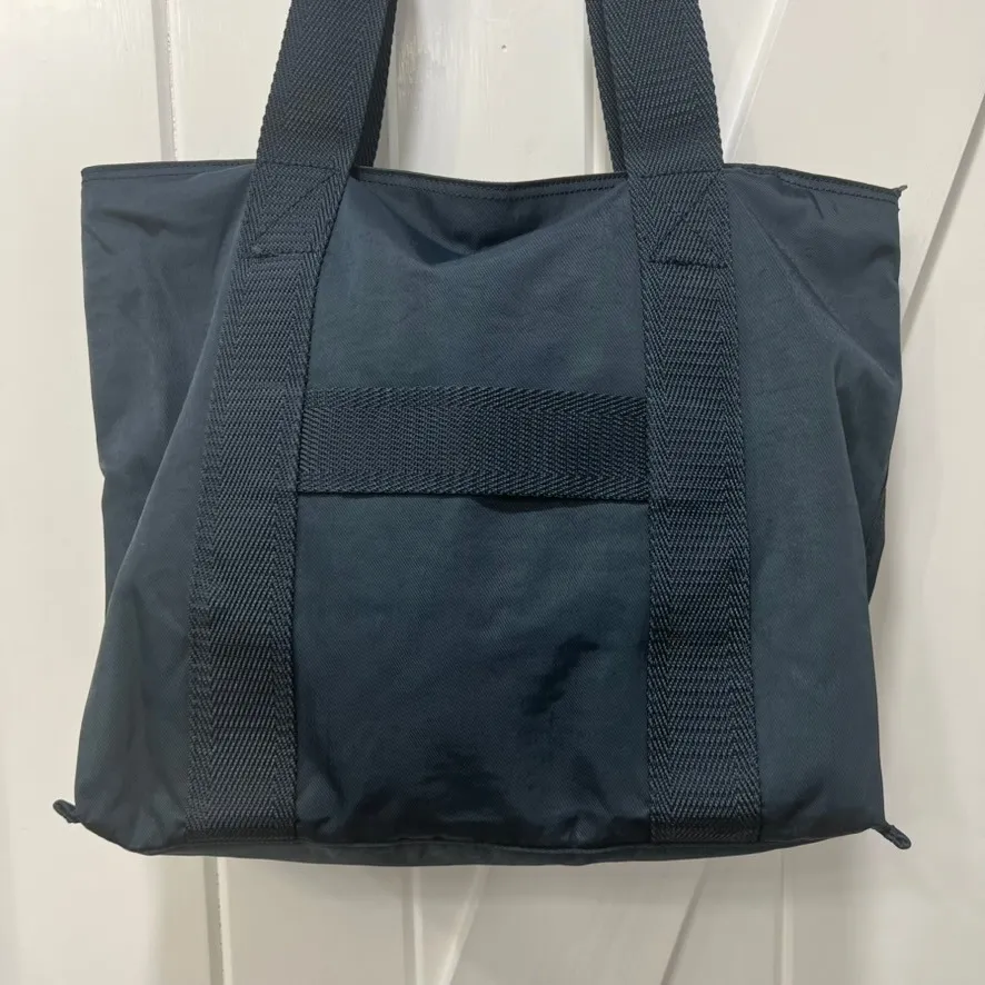 Kipling Womens Tote Bag Navy Blue Purse Shoulder Softshell Era Travel - Image 7