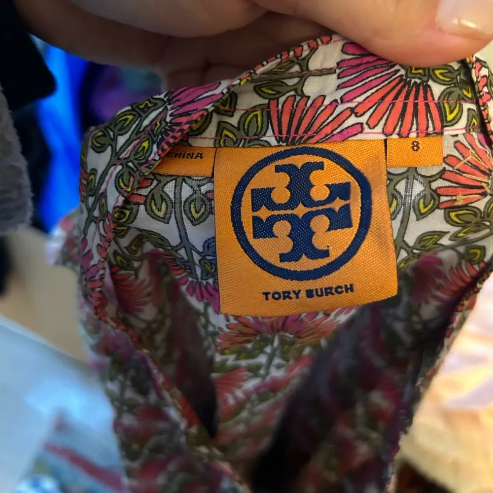 Tory Burch Beaded Floral Tunic Top - Image 3