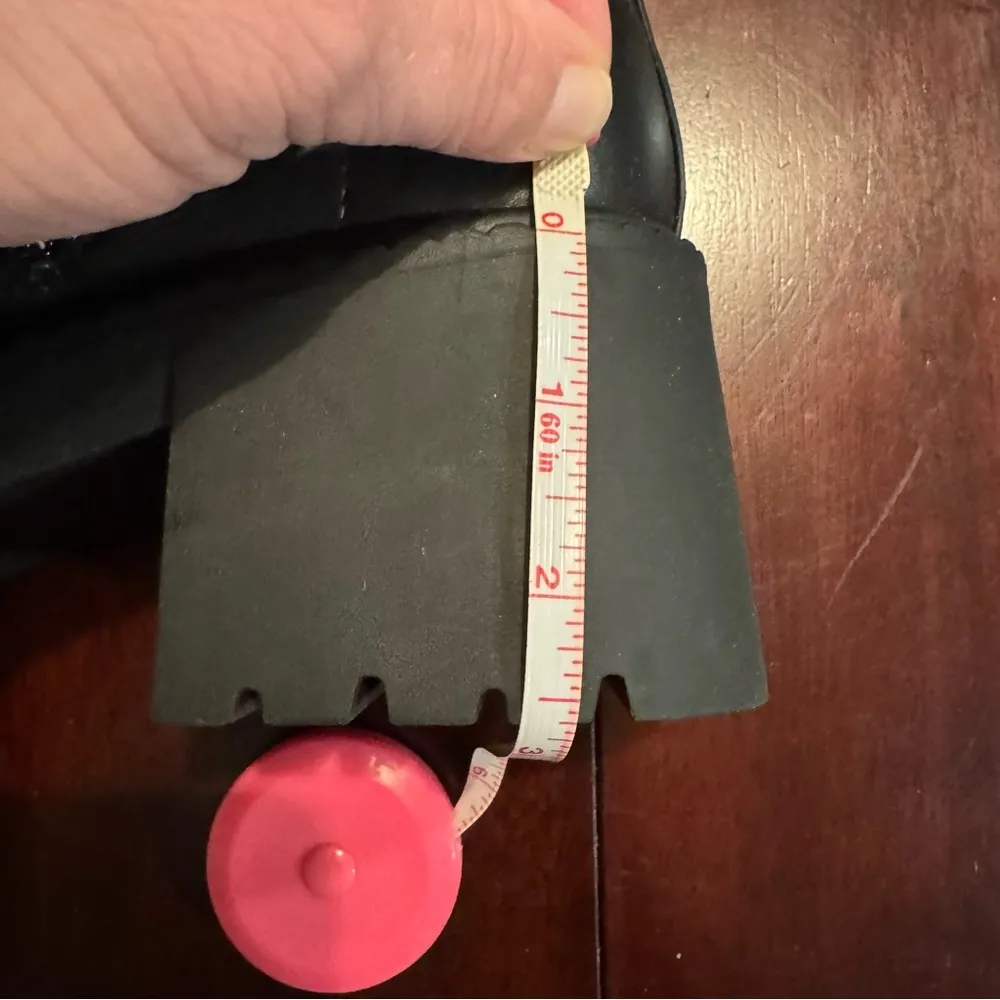 Madden Girl Boots Chunky Heels Women’s Size 10M Black - Image 9