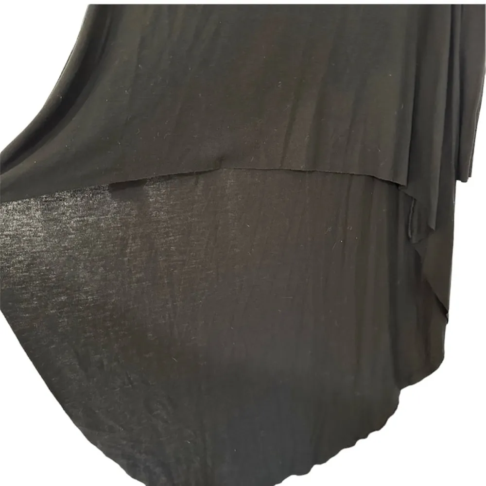 Express One Eleven Long Sleeve Extreme Hi Low Maxi Tunic - Image 3